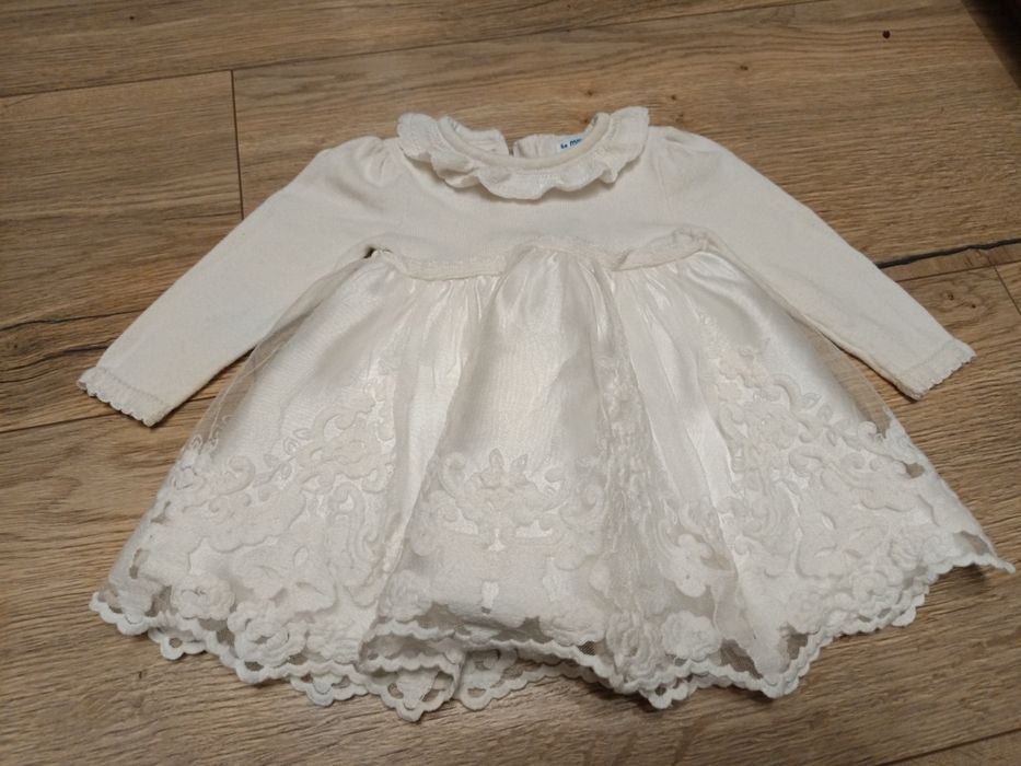 Sukienka na chrzest Mayoral rozmiar 68