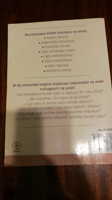 Książka W oczekiwaniu na dziecko. Heidi Murkoff, Sharon Mazel.