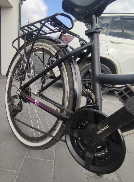 Rower miejski Kands rama 15 cali kola 26 cali czarny