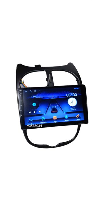Rádio 2 DIN Android Peugeot 206 • GPS Wifi  - Bluetooth + CÂMARA