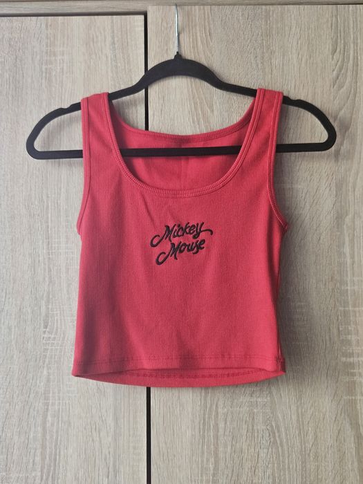 Tank top z napisem
