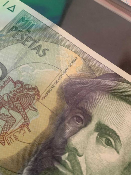 Nota 1000 Pesetas (Espanha) 1992