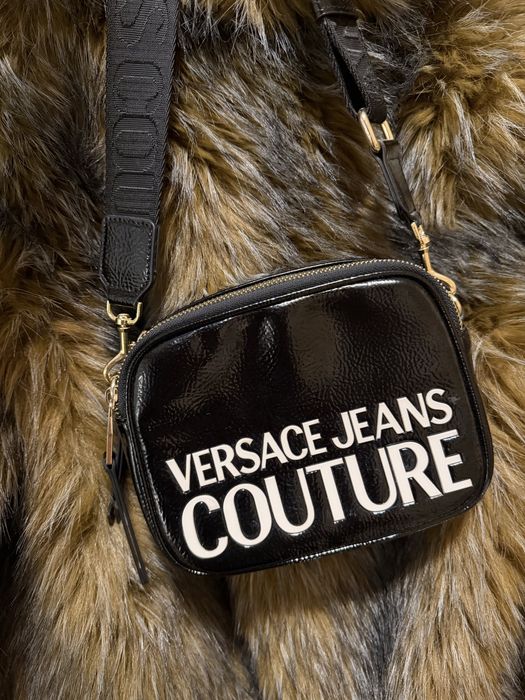 Torebka Versace Jeans Couture czarna torba