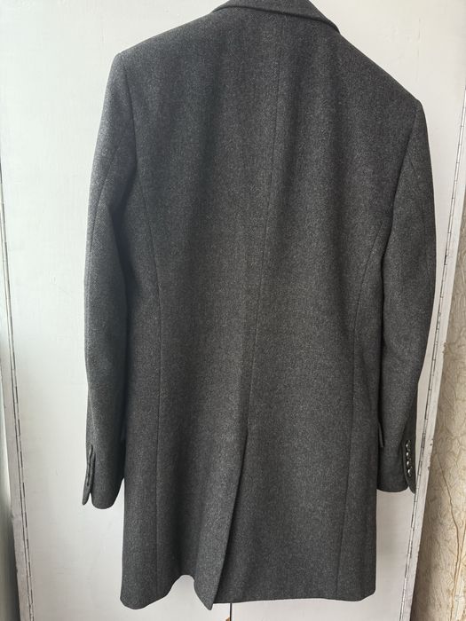 Темно серое пальто Arber