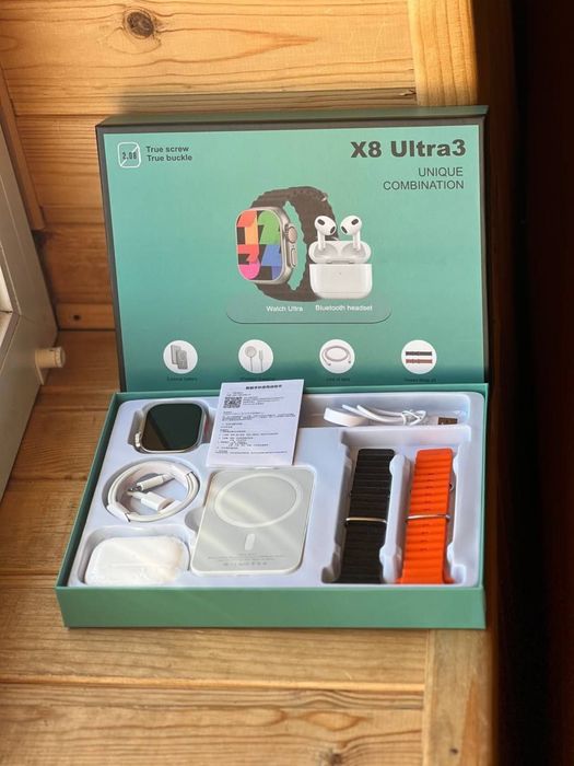 Годинник навушники набір