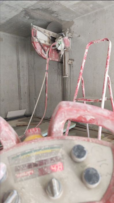 Wiercenie otworów przewierty odwierty cięcie betonu ścian wycięcie