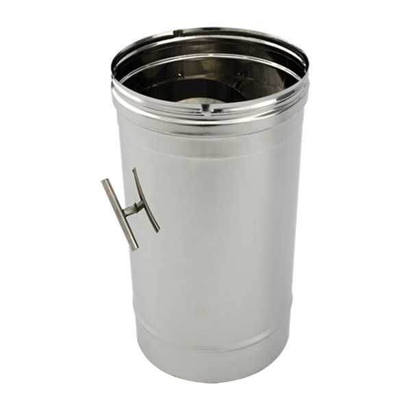 Tubo chaminé em Inox simples e duplo isolado