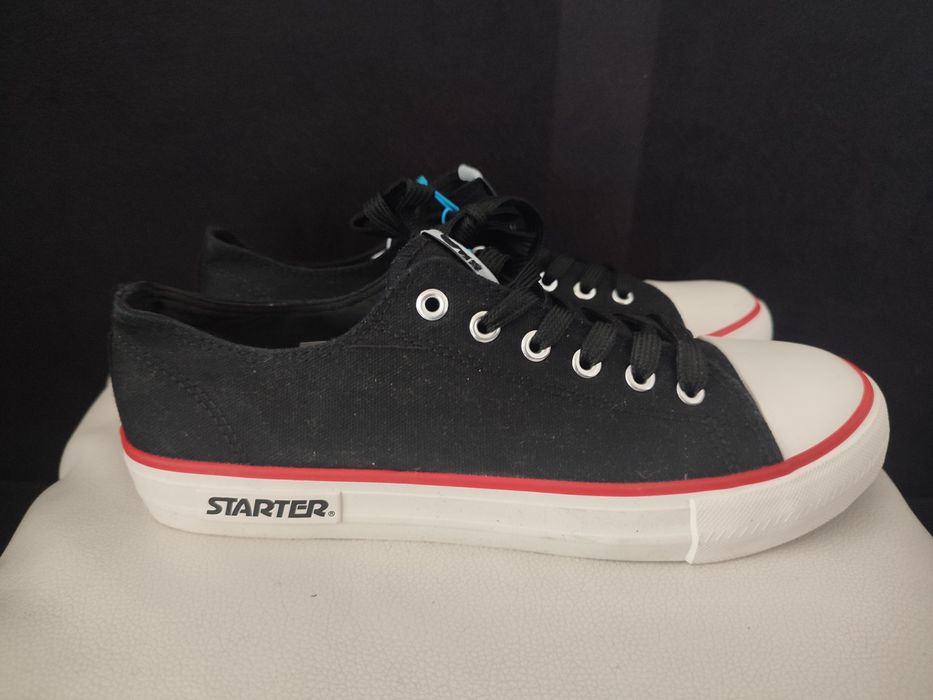 Nowe czarne trampki Starter rozmiar 41