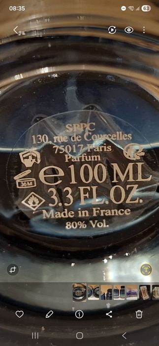 Cyrus Writer Paris Bleu Parfum