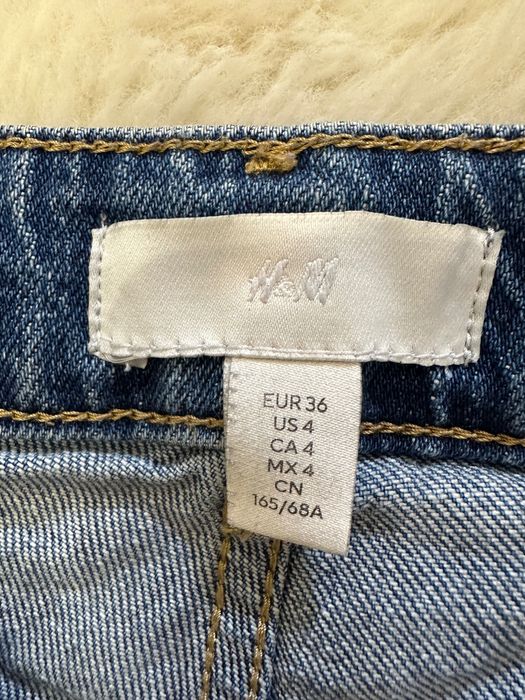 Сині Прямі  Джинси H&M