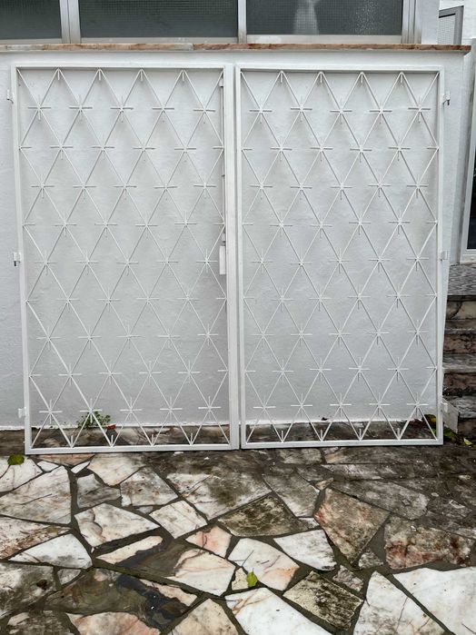 Grades de ferro para proteção de janelas