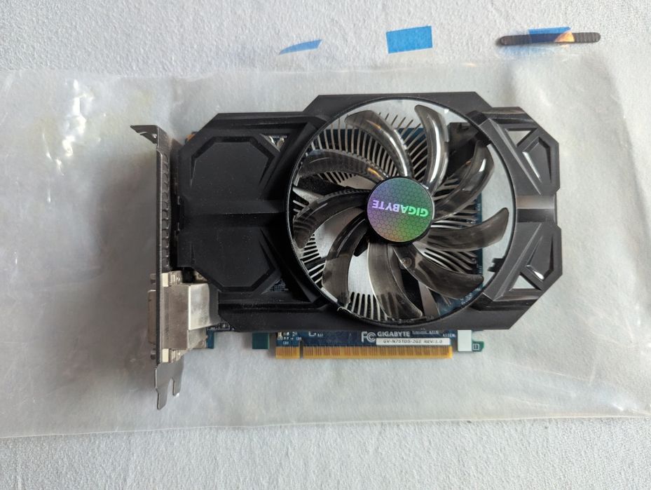 GeForce 750 Ti Gigabyte 2 GB.