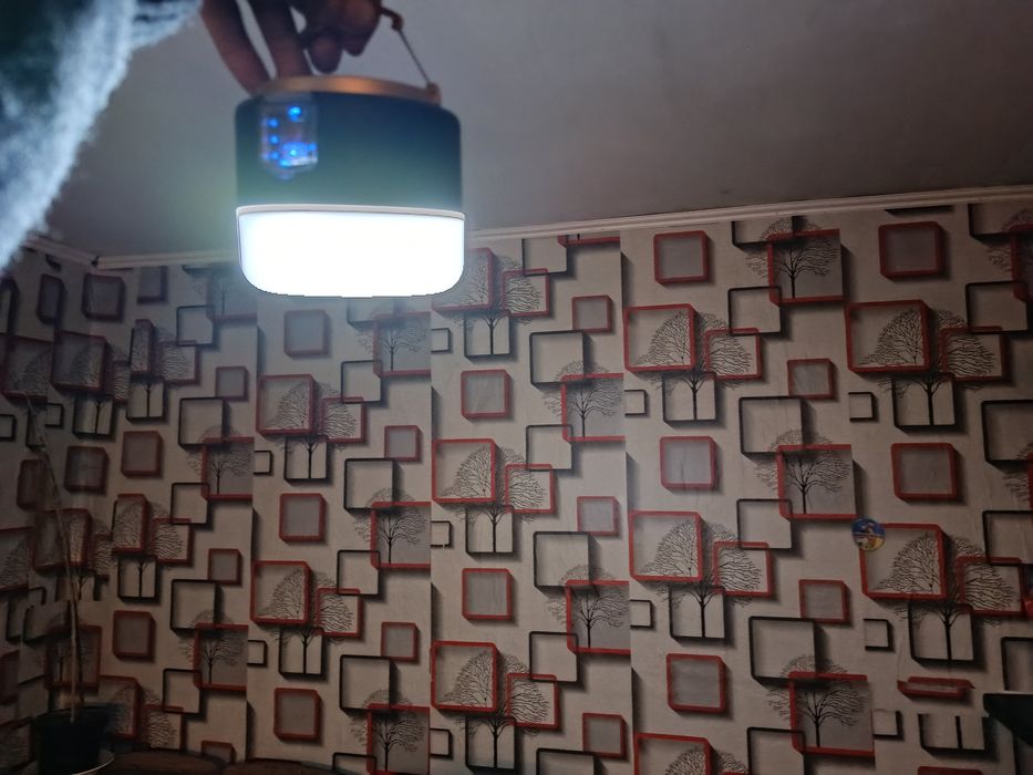 Кемпінгові лампа на акумуляторах з пультом