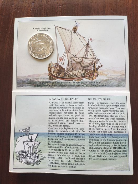 Moedas de 100 escudos Prata "Descobrimentos Portugueses"
