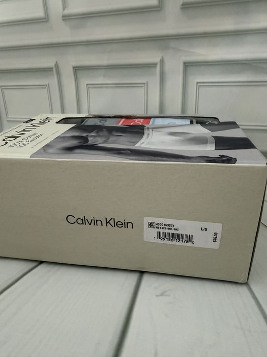 Чоловічі труси боксери Calvin Klein чорні подовжені набір