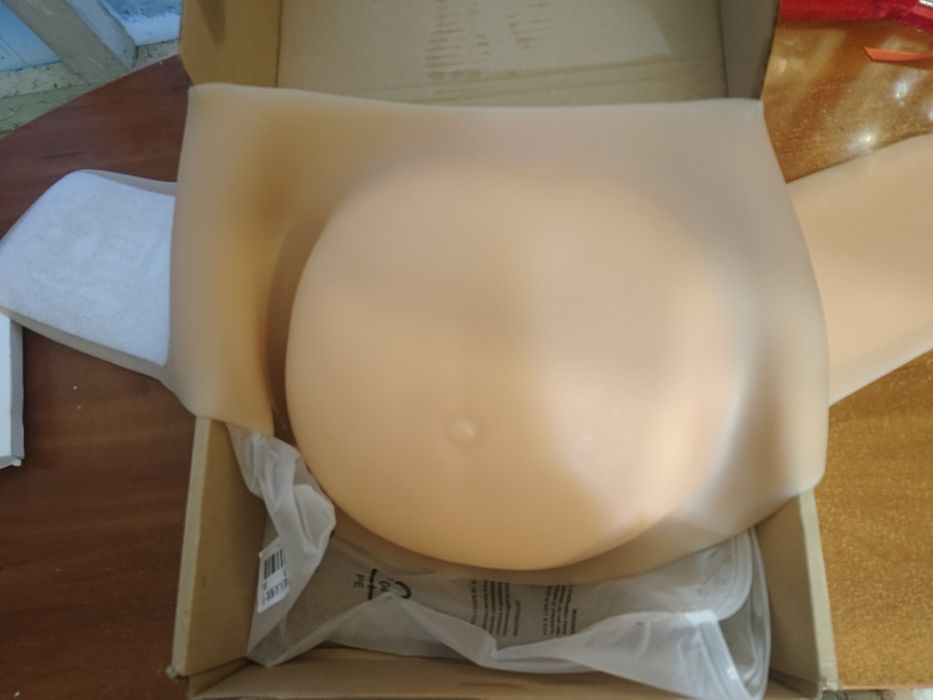 Накладний живіт 5-7 місяців, медичний сілікон