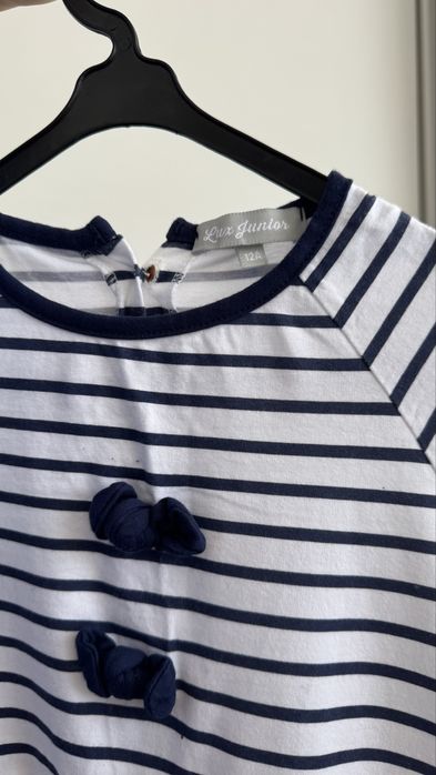 Vestido/Camisola comprida às riscas marinheiro Lux Junior 12 anos