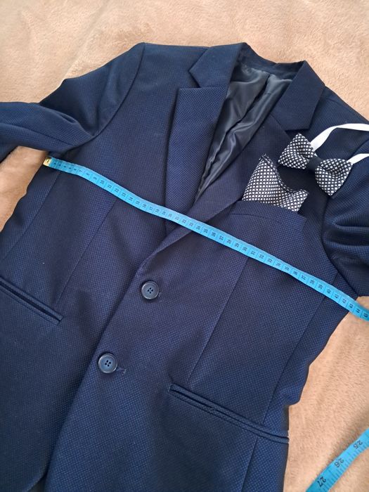 Garnitur chłopięcy Stan-Dar muszka I poszetka