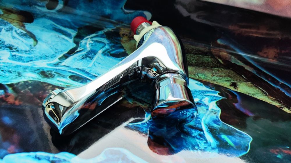 Монокран, однокран на умывальник нажимной ZERIX Z904