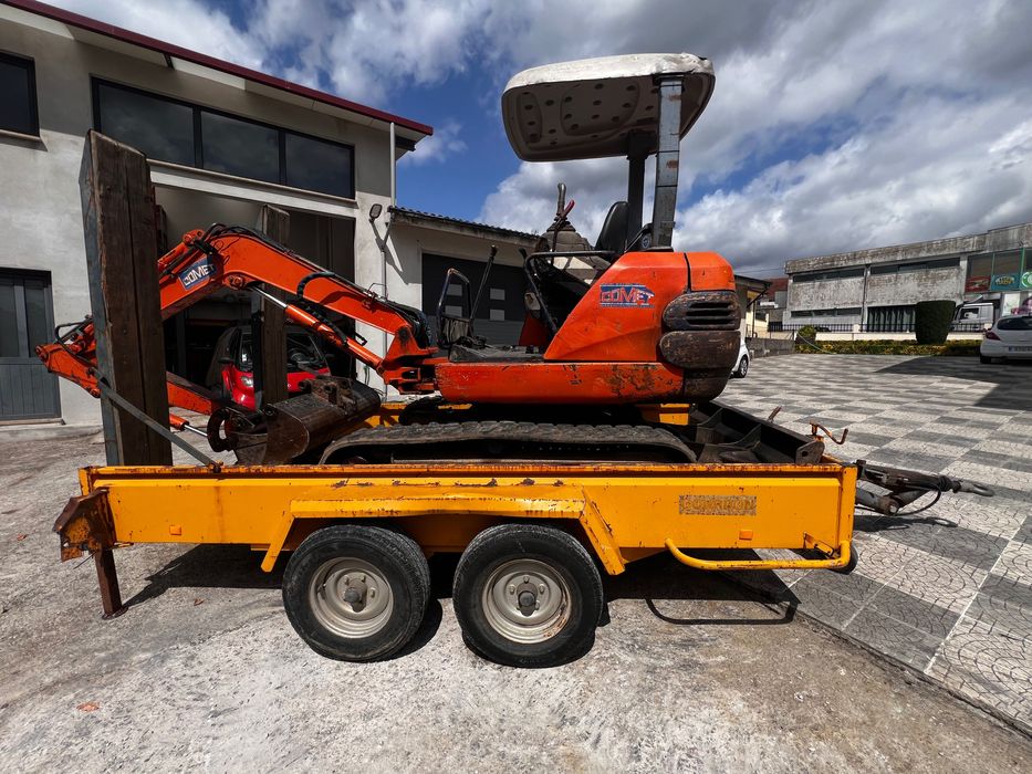 Reboque porta máquinas  Gourdon de 3,5T