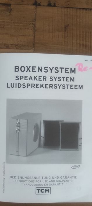 Subwoofer i 2 głośniki