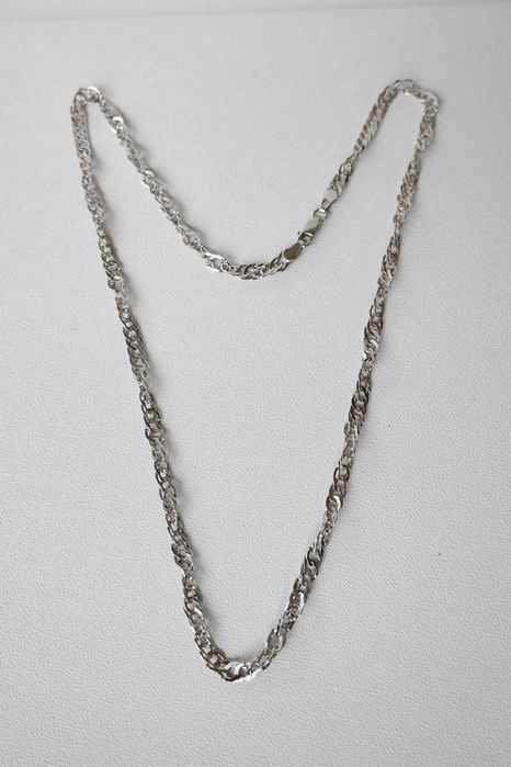 925 srebro silver singapur łańcuszek 50cm 8g 4mm