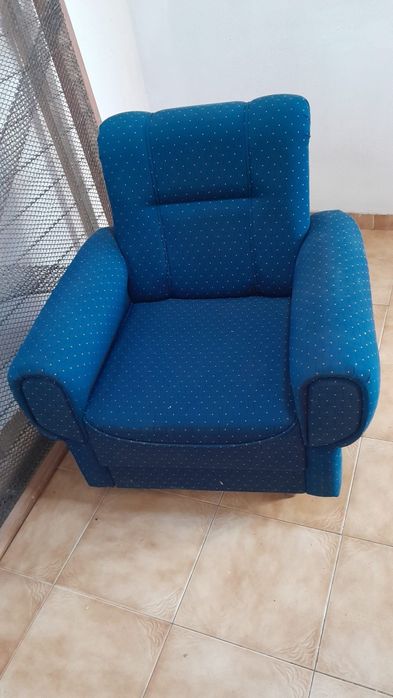 Conjunto Sofás Azuis