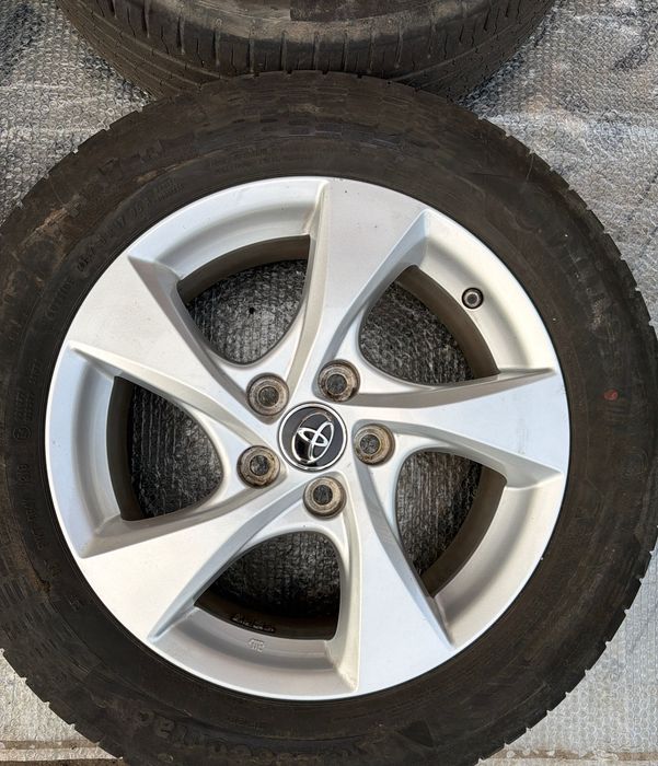Felgi Aluminiowe TOYOTA CHR 5x114.3 ET45 6.5x17” CZUJNIKI TPMS idealne