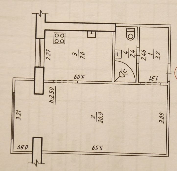 Продаж 1 квартири.
