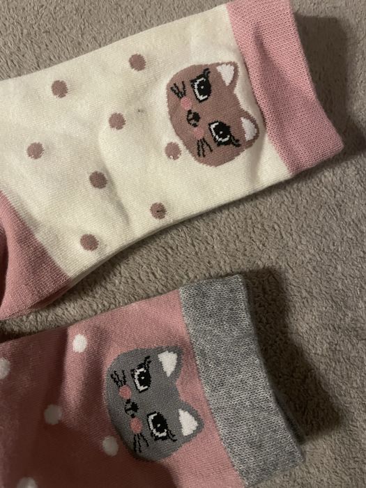 2 x  nowe skarpetki aura via 35-38 100% cotton