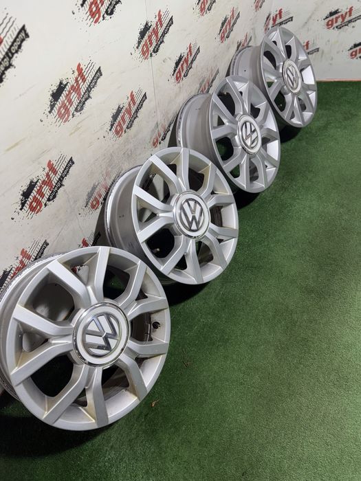 Komplet alufelg 4x100 15” volkswagen