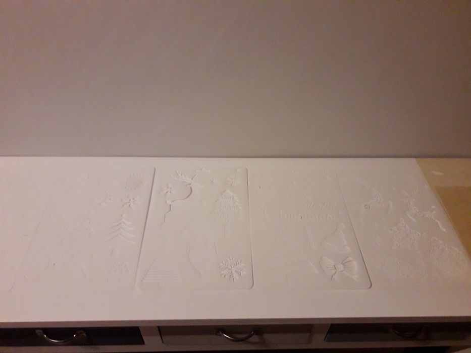Moldes decorativos de Natal e outros