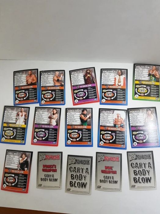 wwe payback 2006 wresling topps