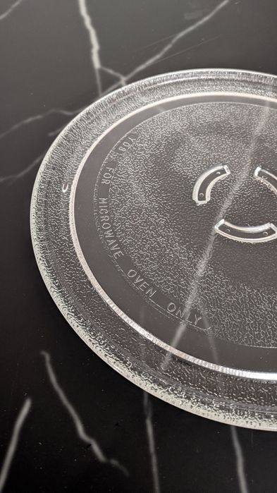 Prato Giratório de Vidro para Micro-ondas 24.5cm