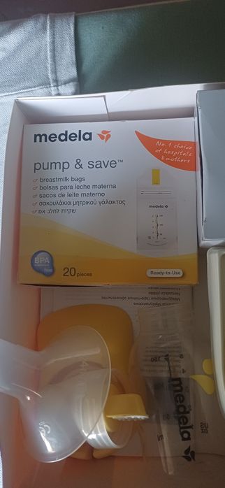 Bomba de extração de leite materno medela