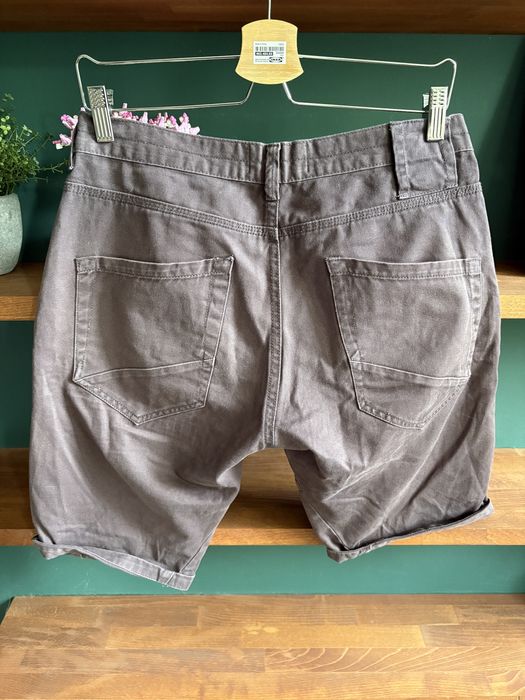 Fioletowe dżinsowe szorty krótkie spodenki Big Star męskie W28