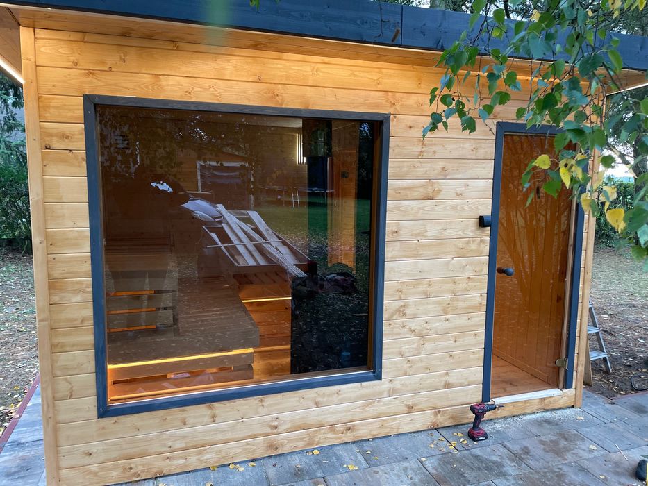 Sauna Ogrodowa 8 osób -  Promocja 2,0x3,5x2,5 19900