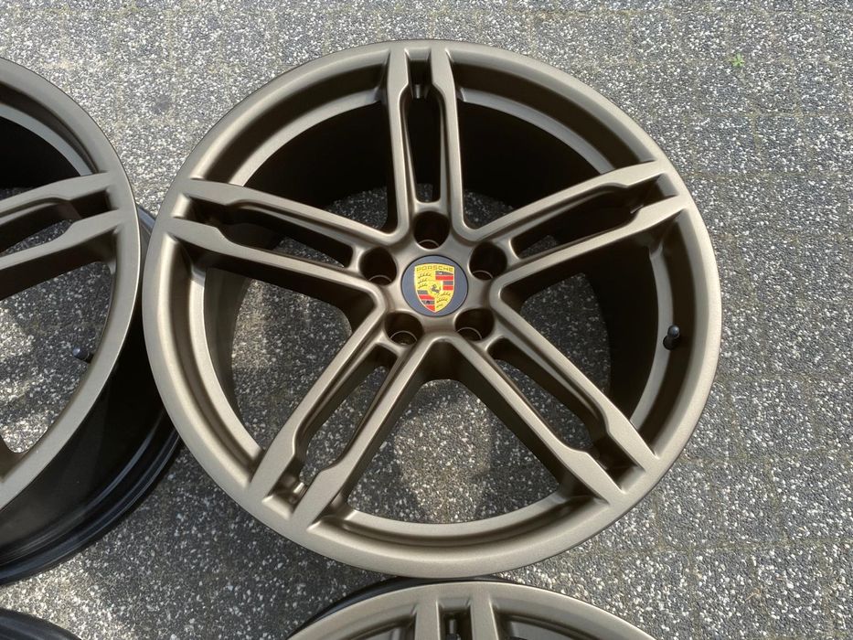 19" Porsche Macan 5x112  8,5j 9j et21  Braz Zlote Miedziane Idealne