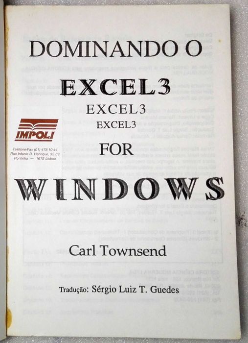 Mastering Excel 3 for Windows64750578509313122