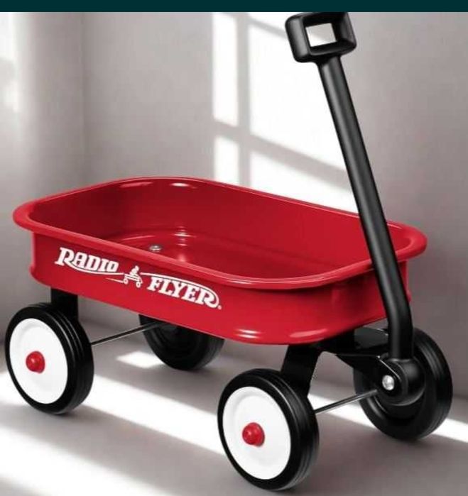 Drewniany Pchacz/Wózek Radio Flyer Classic Walker Wagon