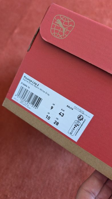 Puma Pounce Lite 2 – Novas c/ Caixa (Tam. 43)