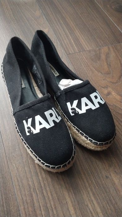 Еспадрилі Karl Lagerfeld, чорні, оригінал