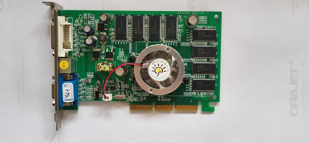 Karta graficzna RETRO Sparkle GeForce FX 5500 256MB DDR [08]