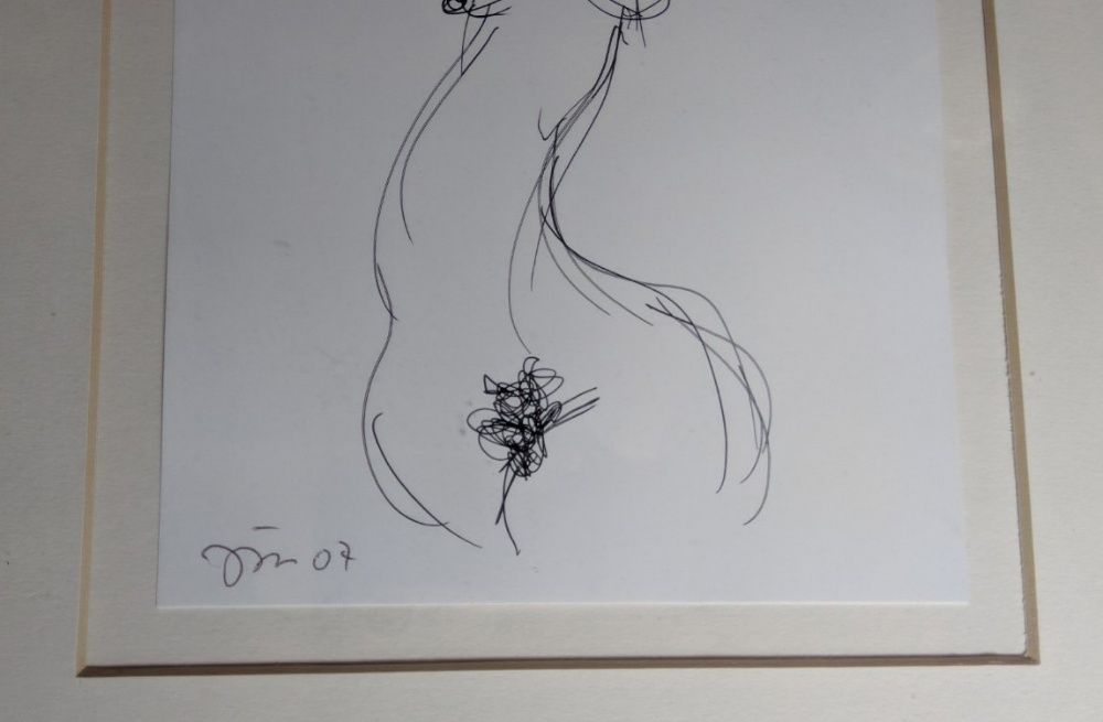 Desenho João Cutileiro Nú Feminino 2