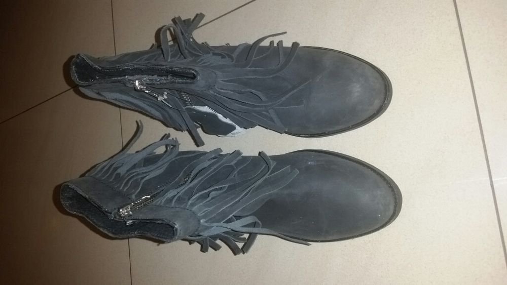 Okazja!! Nowe z metkami Buty botki damskie skórzane Reserved rozm. 38