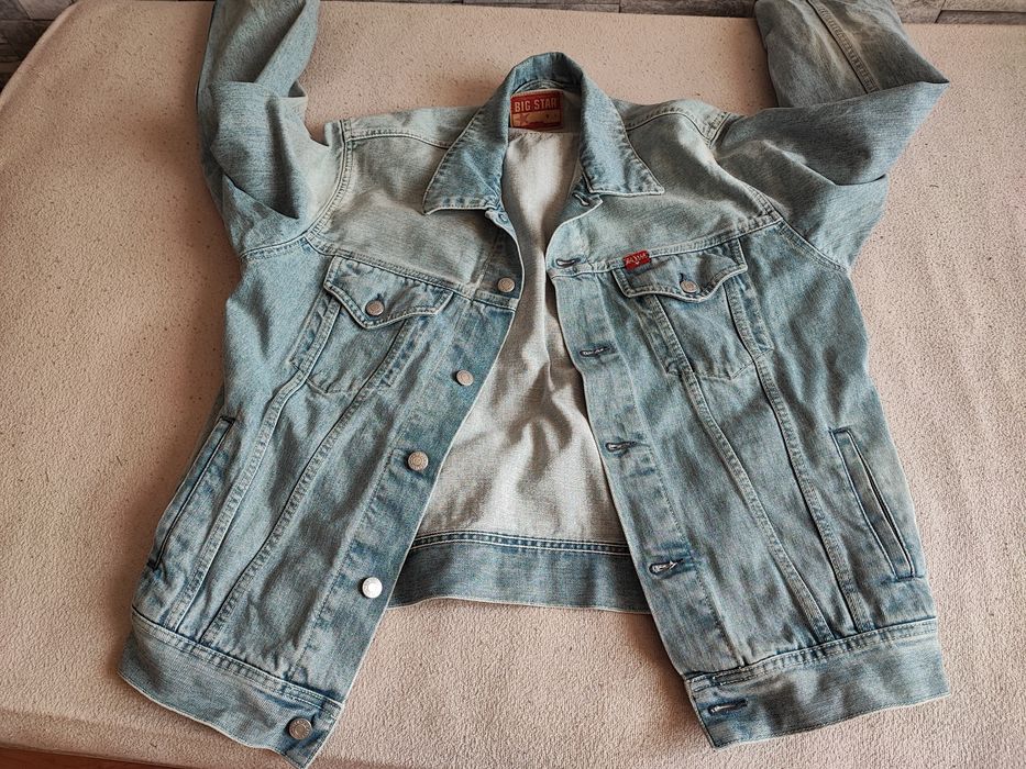 Męska Kurtka Jeansowa Big Star Authentic Nowa XL