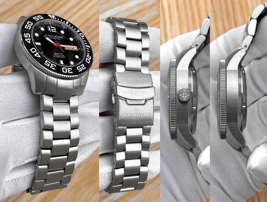 Часы ARAGON Divemaster 4 A198BLK 42 mm Ceramic Sapphire Automatic