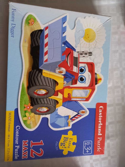 Puzzle Castorland -Koparka 3+