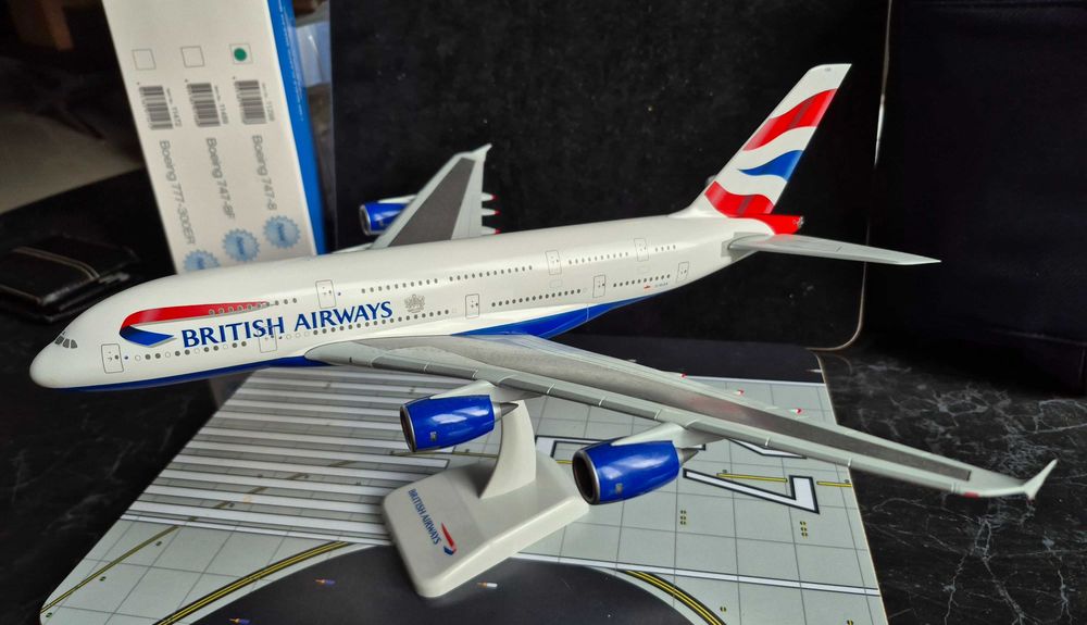 Model Aibusa A 380-800 British Airways Hogan 1:200