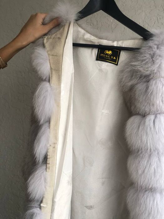 Жилетка из песца